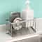 Stainless Steel Sink Sponge Holder With Removable Drain Tray 0