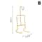 Luxury Metal Tea Cup And Saucer Display Rack Elegant Coffee Mug Storage Holder Stand 7