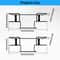 Premium Iron WallMounted Glove Box Holder SpaceSaving Multifunctional Organizer Rack 2