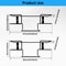 Premium Iron WallMounted Glove Box Holder SpaceSaving Multifunctional Organizer Rack 2