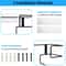Premium Iron WallMounted Glove Box Holder SpaceSaving Multifunctional Organizer Rack 3