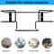 Premium Iron WallMounted Glove Box Holder SpaceSaving Multifunctional Organizer Rack 4