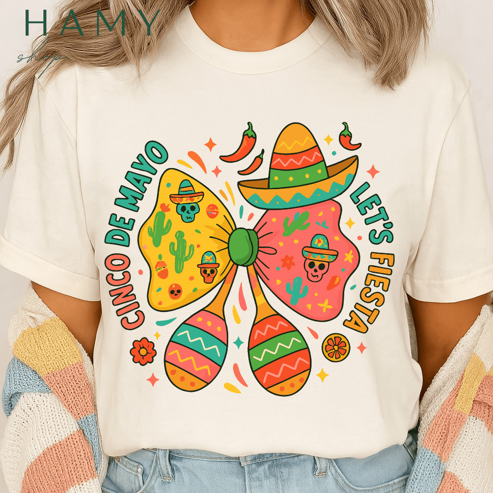 Cinco De Mayo Coquette Butterfly PNG  Cute Fiesta Mexican Sombrero Skull Clipart  Maracas  Chili Pr 4