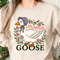 Mama Goose PNG  Cute Floral Farm Animal Clipart For Sublimation  Coquette Cottagecore Goose Design 0