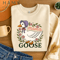 Mama Goose PNG  Cute Floral Farm Animal Clipart For Sublimation  Coquette Cottagecore Goose Design 1