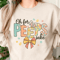 Oh For Peeps Sake PNG  Funny Pastel Easter Bunny Quote Clipart  Cute Bow  Egg Sublimation Design 0