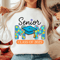 Senior Mom PNG Class Of 2025 Floral Graduation Sublimation Design Proud Mom Of Graduate Clipart 0
