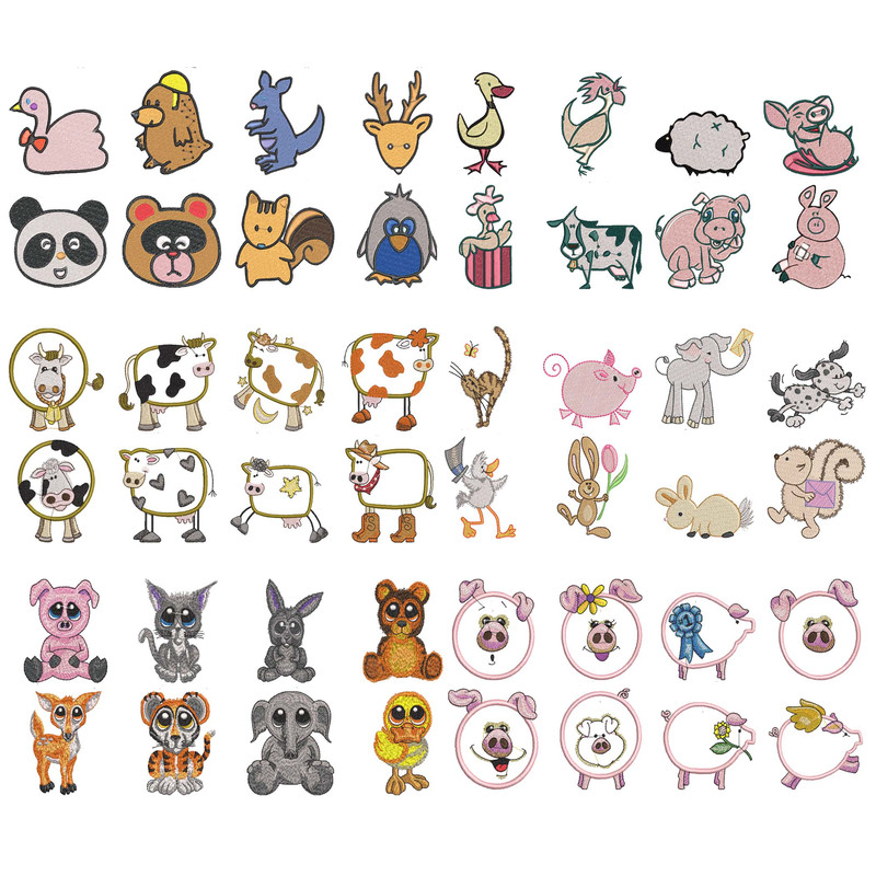 Brother Machine Embroidery Designs Collection Download Embroidery Files In PES Also Compatible With 2