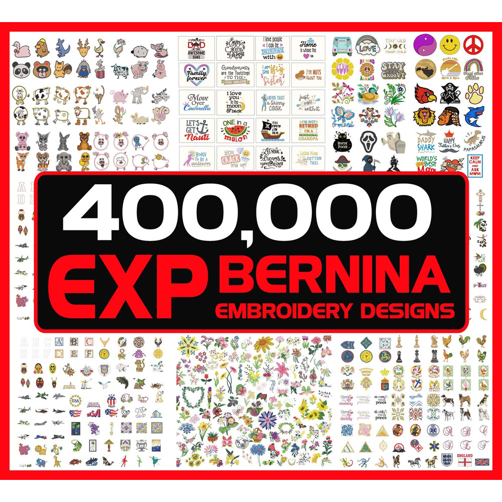 Machine Embroidery Designs Collection Bernina Download Embroidery Files In EXP Also Compatible Bern 0