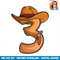 3 year old Cowboy Western 3rd birthday Party PNG Download.jpg