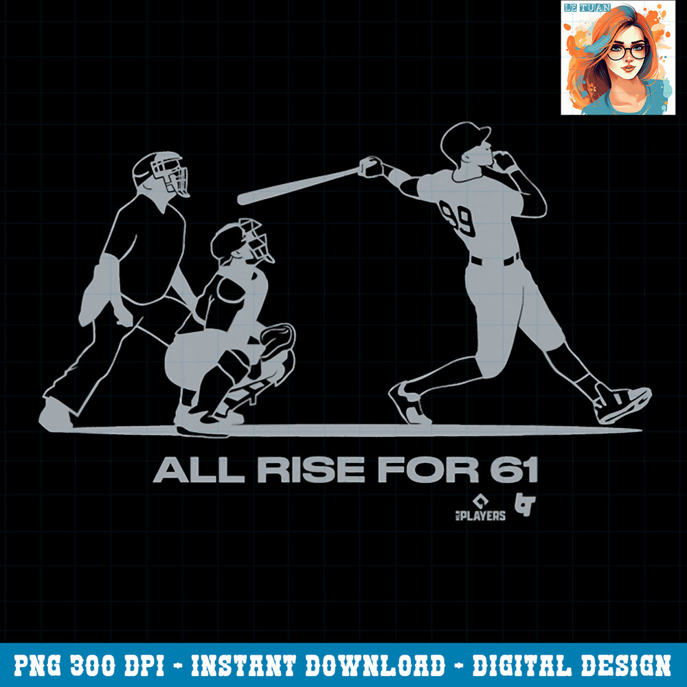 Aaron Judge All Rise for 61 New York Baseball PNG Download.jpg
