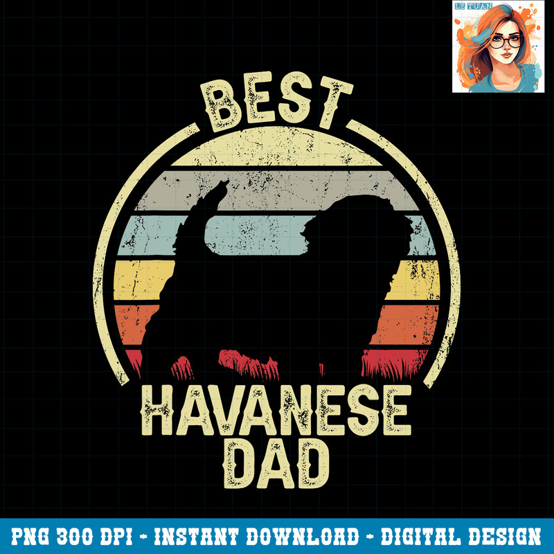 Best Dog Father Dad Vintage Havanese PNG Download.pngBest Dog Father Dad Vintage Havanese PNG Download.jpg