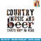 Country Music And Beer That s Why I m Here Western Country PNG Download.jpg
