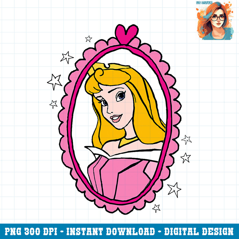 Disney Princess Sleeping Beauty Aurora Portrait PNG Download PNG Download.jpg