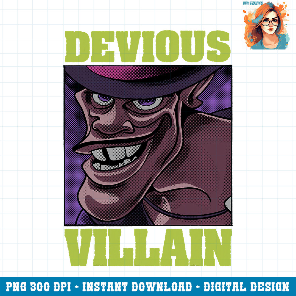 Disney The Princess & The Frog Facilier Devious Villain PNG Download.jpg