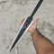 Handmade Carbon Steel Spear Head Custom Hunting Throwing Tip With Leather Sheath Viking Style Bl 0