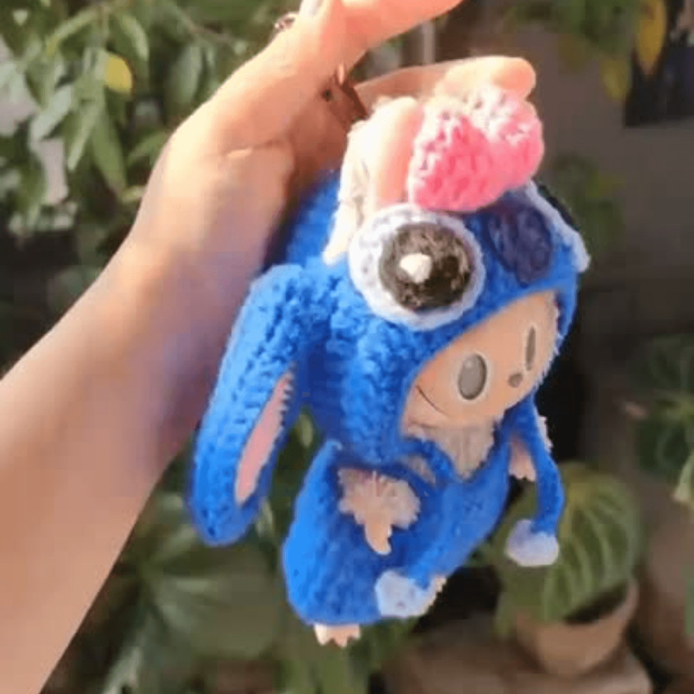 Stitch Amigurumi Labubu Crochet Pattern  Crochet Labubu Pattern  Labubu Doll Crochet  Labubu Croche 7