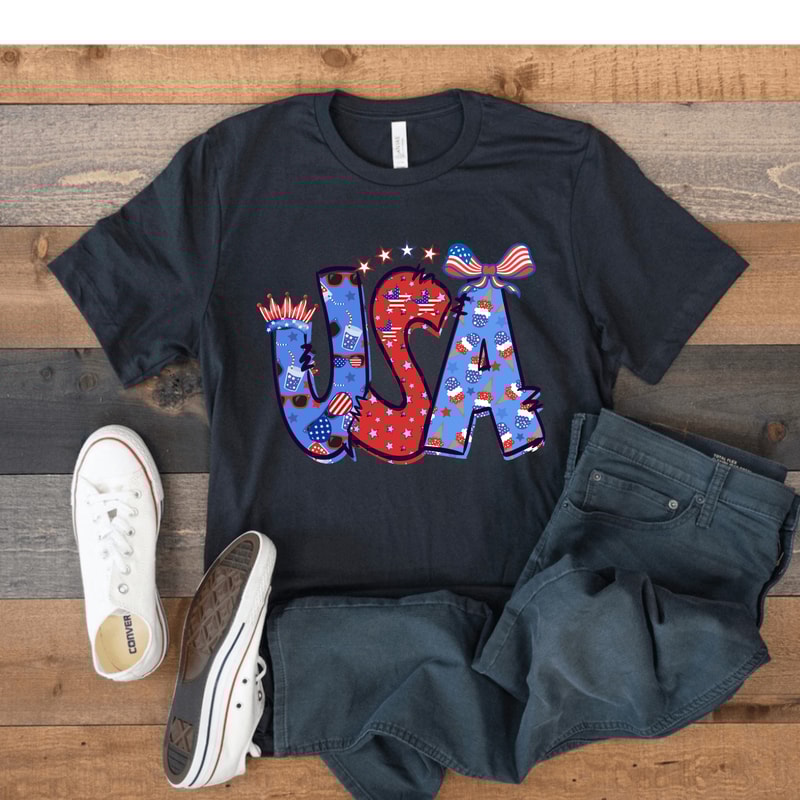 Usa Png Usa Usa Shirt Usa Flag Png Distressed Usa Png Usa Shirt Png Cute Usa Png Preppy Usa Png Flo 5
