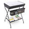 Baby Storage Foldable Diaper Changing Table, Portable & Space-Saving