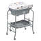 4-in-1 Folding Baby Changing Table with Bathtub & 4 Universal Wheels