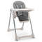Convertible Baby High Chair with Adjustable Height, Footrest & 3-in-1 Design