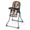 Easy Clean Compact Highchair With Removable Adjustable Tray And PU Seat Cushion Foldable Portable B 6
