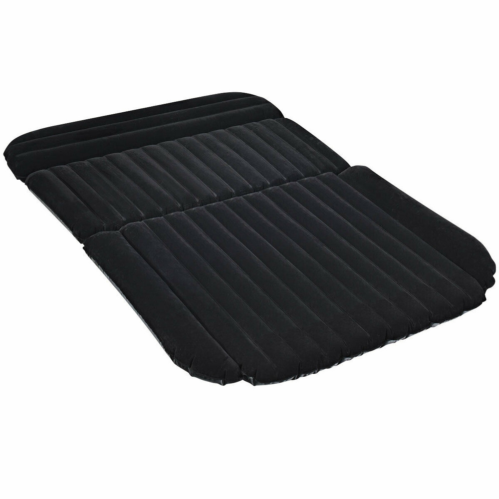 Inflatable SUV Air Backseat Mattress Travel Pad with Pump, Portable Car Travel Bed for Camping & Road Trip Essentials