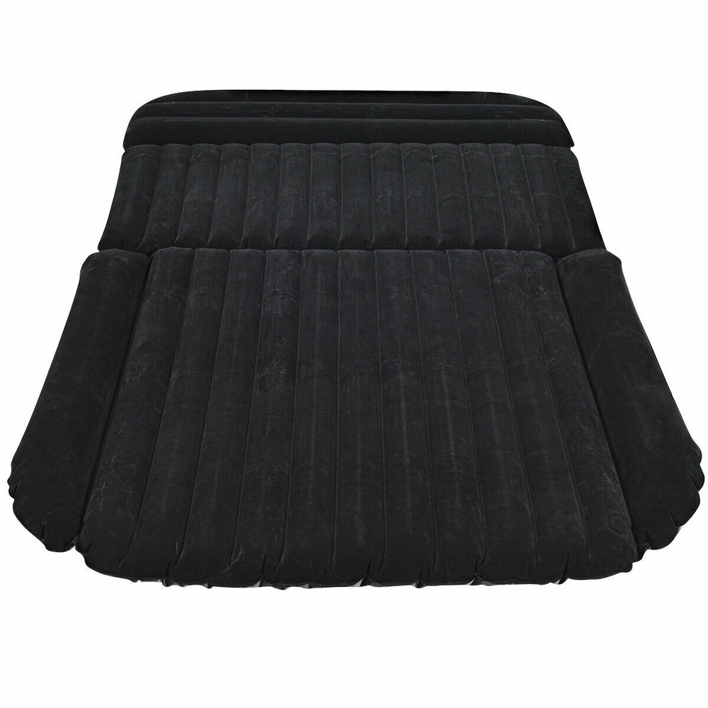 Inflatable SUV Air Backseat Mattress Travel Pad with Pump, Portable Car Travel Bed for Camping & Road Trip Essentials
