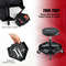 330 LBS Capacity Pneumatic Rolling Mechanic Stool with Padded Seat, Heavy-Duty Adjustable Garage Workshop Seat