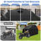 Outdoor Motorcycle Shelter Tent Waterproof Motorbike Storage Tent With Cover For AllWeather Protect 4