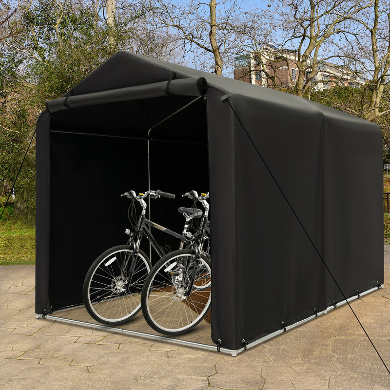 Storage Shelter Outdoor Bike Tent With Waterproof Cover And Zipper Door HeavyDuty Windproof Bike Sh 0