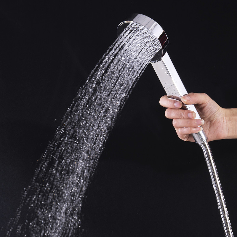 47 Inch Stainless Steel Shower Panel with Massage Jets & Hand Shower, Luxury Spa Experience