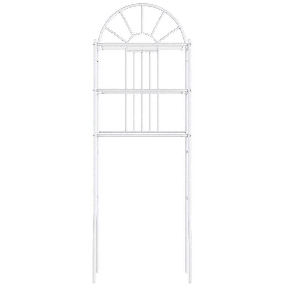 3 Tier Bathroom Rack Over the Toilet Space-Saving Storage Rack with 3 Shelves