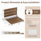 Wall Mounted Foldable Bench Waterproof Bathroom Storage & Space-Saving Seat
