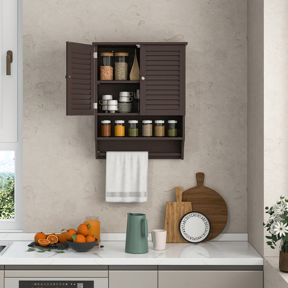 2-Door Bathroom Medicine Cabinet Adjustable Shelves for Optimal Storage & Organization