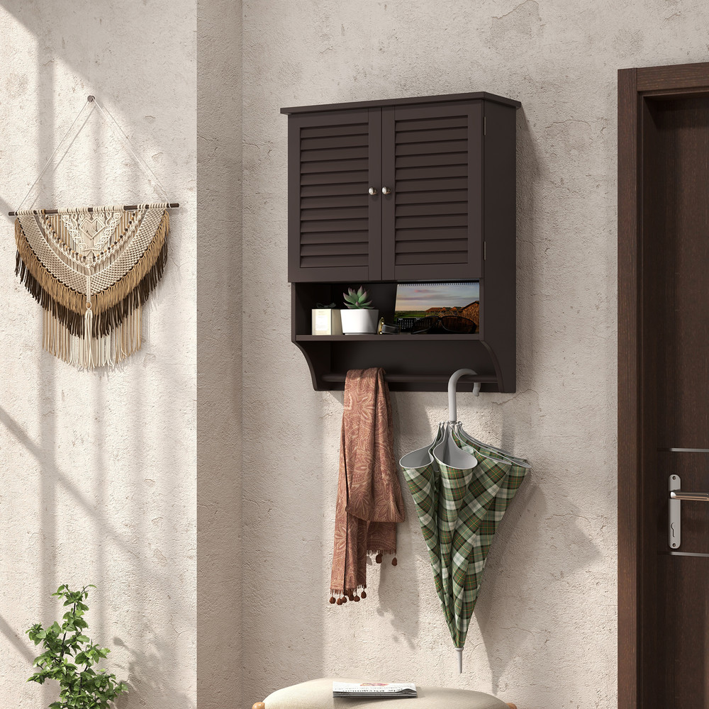 2-Door Bathroom Medicine Cabinet Adjustable Shelves for Optimal Storage & Organization