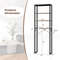 Over the Toilet Storage Rack 4-Tier Space-Saving Bathroom Organizer for Small Apartments