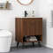 Bathroom Vanity with Sink & Storage Elegant Wooden Cabinet for Bathroom Upgrade