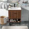 Bathroom Vanity with Sink & Storage Elegant Wooden Cabinet for Bathroom Upgrade