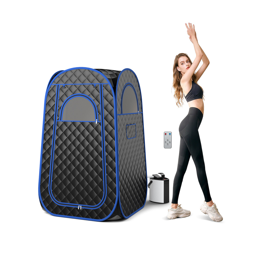 Full-Body Personal Sauna Tent with 1000W 3L Steam Generator, Portable Home Spa for Relaxation & Detox