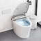 Elongated Smart Toilet with Bidet, 1.16 GPF, Adjustable Heated Seat & Warm Air Dryer