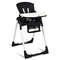 Foldable High Chair with Multiple Adjustable Backrests, Space-Saving & Safe for Babies