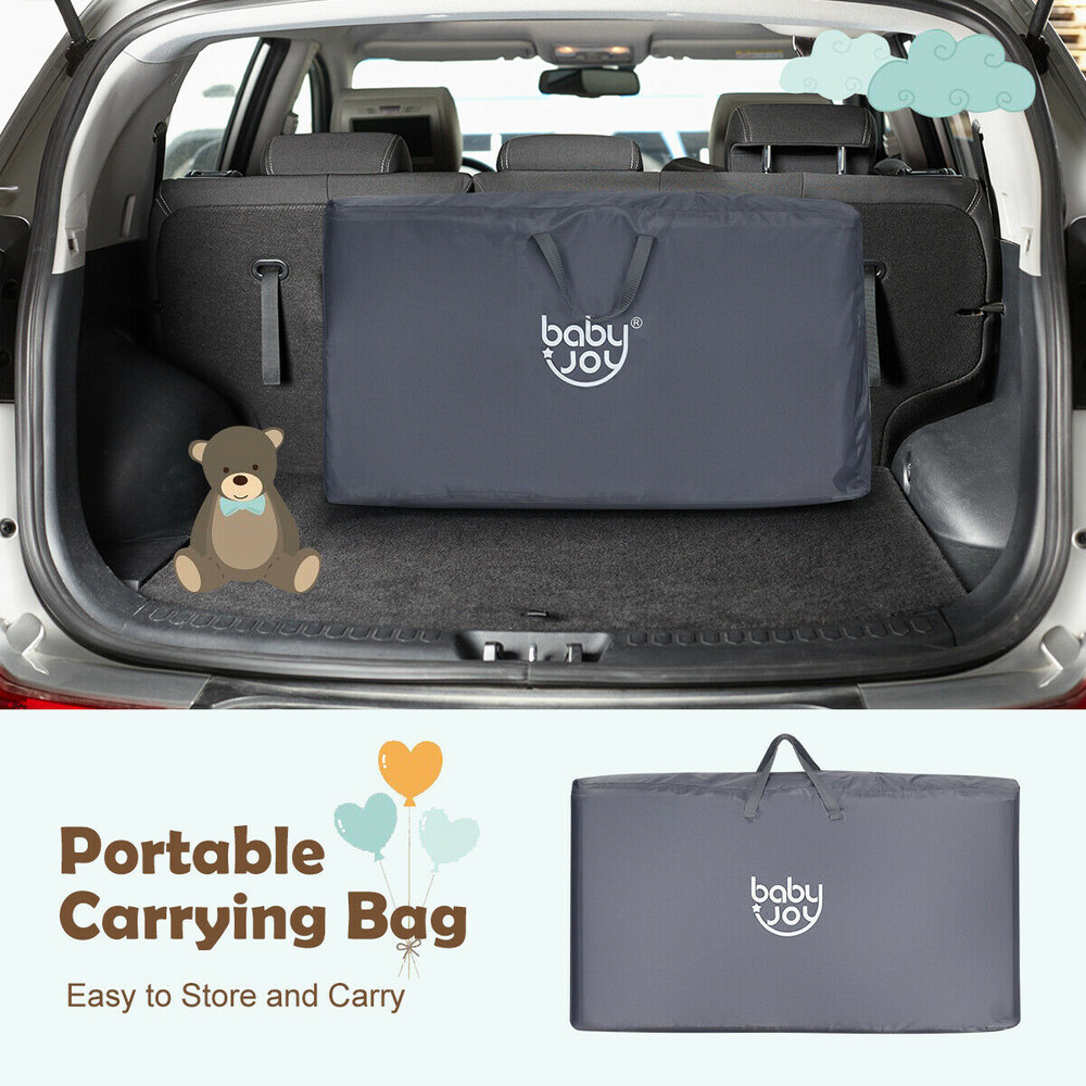 Travel Portable Baby Bed Side Sleeper, Bassinet Crib with Carrying Bag for Newborns