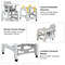 3-in-1 Baby High Chair with Lockable Universal Wheels, Convertible Toddler Dining & Rocking Chair