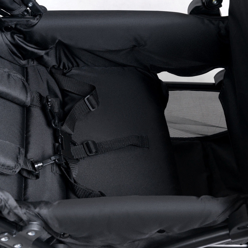 Foldable Lightweight Double Baby Stroller Front & Back Seats for Twins or Siblings