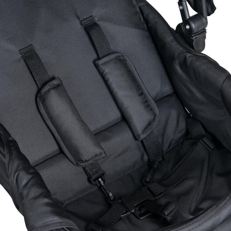 Foldable Lightweight Double Baby Stroller Front & Back Seats for Twins or Siblings