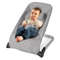 Baby Bouncer Seat with Aluminum & Metal Frame, Lightweight & Foldable