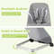 Baby Bouncer Seat with Aluminum & Metal Frame, Lightweight & Foldable
