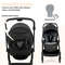 Foldable Infant Pram Stroller with Reversible Seat & Reclining Backrest, Lightweight & Adjustable