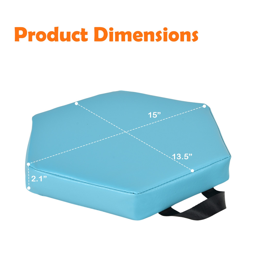 6-Pack Montessori Toddler Floor Cushions Washable Playroom Decor for Kids Comfort Zone